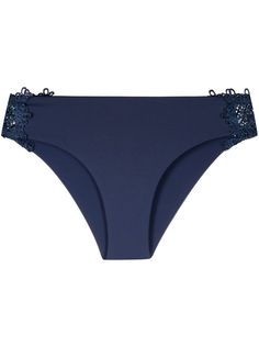 Ermanno Scervino плавки бикини со вставками в технике макраме