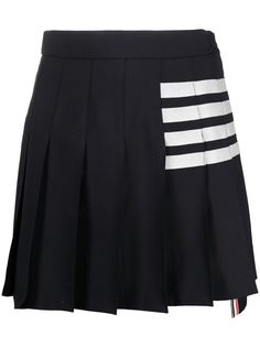 Thom Browne плиссированная юбка с полосками 4-Bar