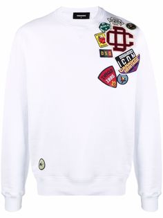 Dsquared2 толстовка с нашивками