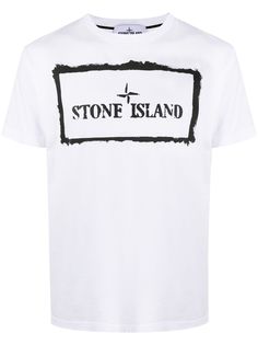 Stone Island футболка с логотипом