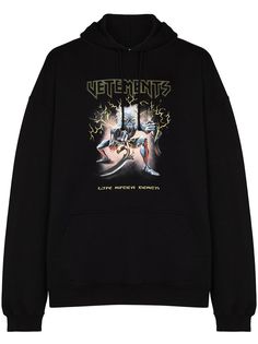 VETEMENTS худи с графичным принтом