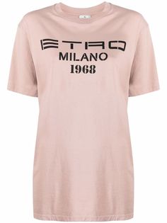 Etro футболка с логотипом