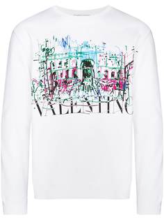 Valentino толстовка с логотипом