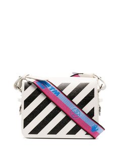 Off-White мини-сумка Diag с клапаном