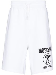 Moschino спортивные шорты с логотипом