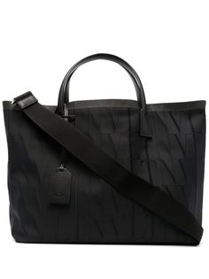 Valentino Garavani жаккардовая сумка-тоут с логотипом VLTN