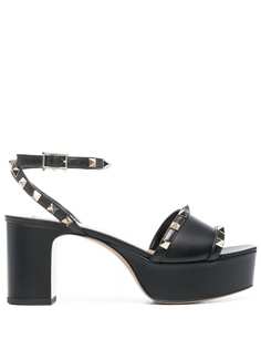Valentino Garavani босоножки Rockstud на платформе