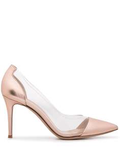 Gianvito Rossi туфли с эффектом металлик