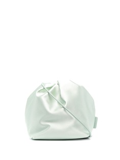 Jil Sander атласная сумка-ведро