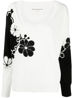 Ermanno Scervino джемпер с цветочным узором