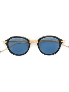 Thom Browne Eyewear солнцезащитные очки в круглой оправе