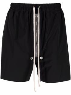 Rick Owens спортивные шорты с кулиской