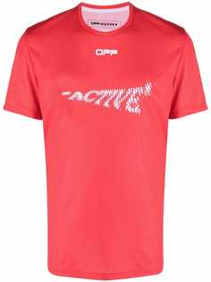 Off-White футболка с логотипом