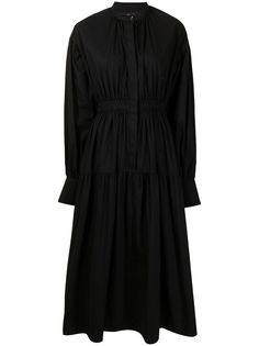 Proenza Schouler платье с открытой спиной и длинными рукавами