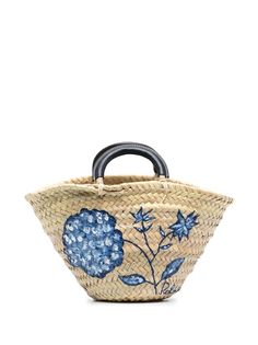 Ralph Lauren Collection сумка-корзина с цветочным принтом