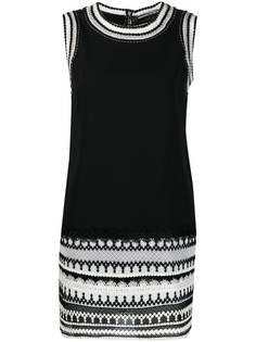 Ermanno Scervino платье мини с вышитым узором