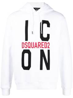 Dsquared2 худи с кулиской и логотипом