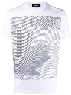 Dsquared2 футболка с круглым вырезом и принтом