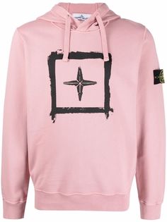 Stone Island худи с логотипом