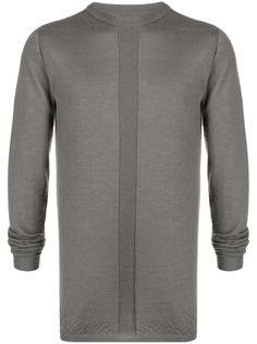 Rick Owens кашемировый джемпер с круглым вырезом