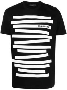 Dsquared2 футболка в полоску