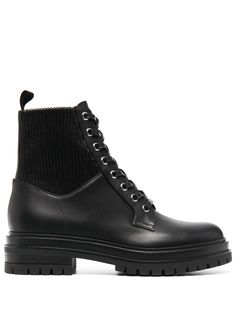 Gianvito Rossi ботильоны-носки на шнуровке