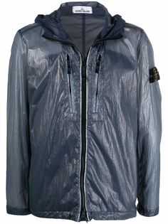 Stone Island куртка с капюшоном