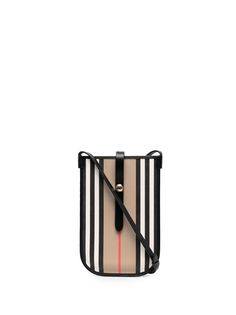 Burberry полосатая сумка на плечо