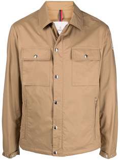 Moncler легкая куртка-рубашка