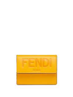 Fendi кошелек с тисненым логотипом