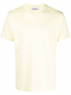 Stone Island футболка с вышитым логотипом