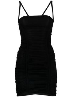 Dsquared2 приталенное платье мини со сборками