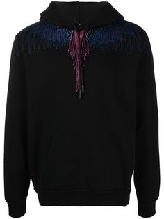 Marcelo Burlon County of Milan худи с принтом Bezier Wings