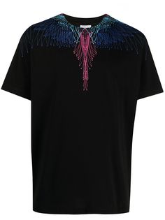 Marcelo Burlon County of Milan футболка Bezier Wings с принтом