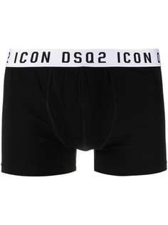 Dsquared2 боксеры Icon с логотипом на поясе
