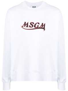 MSGM толстовка с логотипом