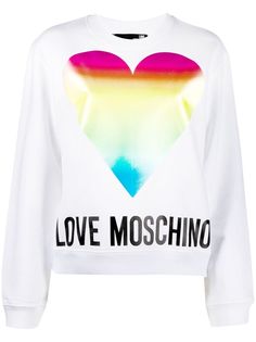 Love Moschino толстовка с логотипом