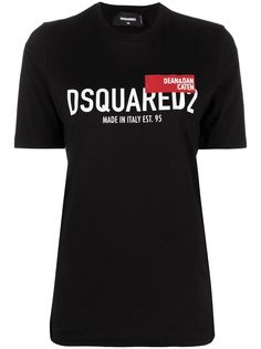 Dsquared2 футболка узкого кроя с логотипом
