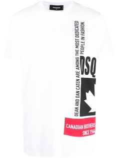 Dsquared2 футболка с графичным принтом