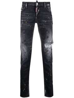 Dsquared2 узкие джинсы 1964 с прорезями