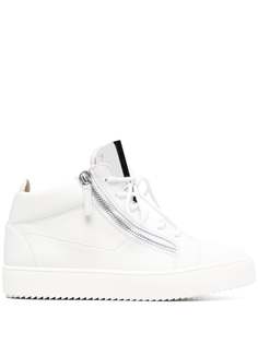 Giuseppe Zanotti высокие кеды с блестками