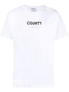 Marcelo Burlon County of Milan футболка с логотипом