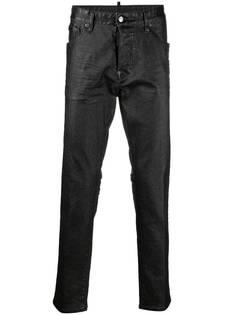 Dsquared2 джинсы с нашивкой-логотипом