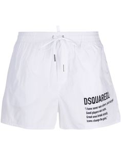 Dsquared2 плавки-шорты с логотипом