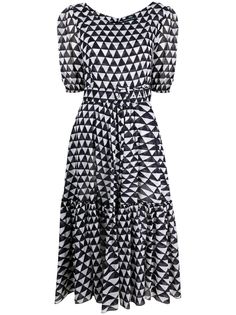 Samantha Sung платье Anna с геометричным принтом