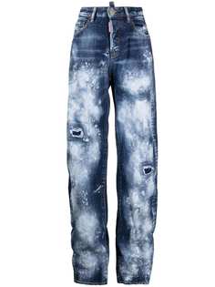 Dsquared2 джинсы Pain Job с эффектом потертости