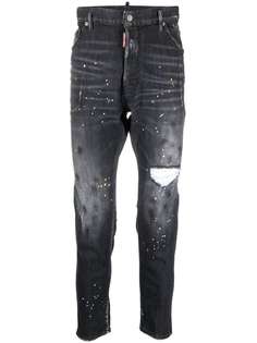 Dsquared2 джинсы кроя слим с эффектом разбрызганной краски