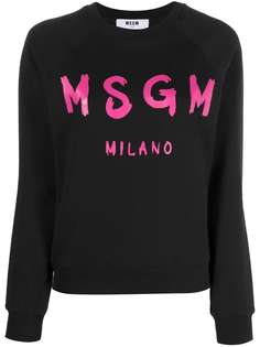 MSGM толстовка с логотипом