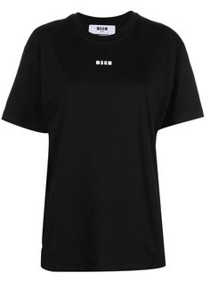 MSGM футболка с логотипом