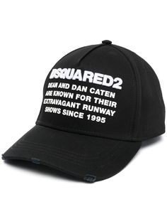 Dsquared2 бейсболка с вышитым логотипом